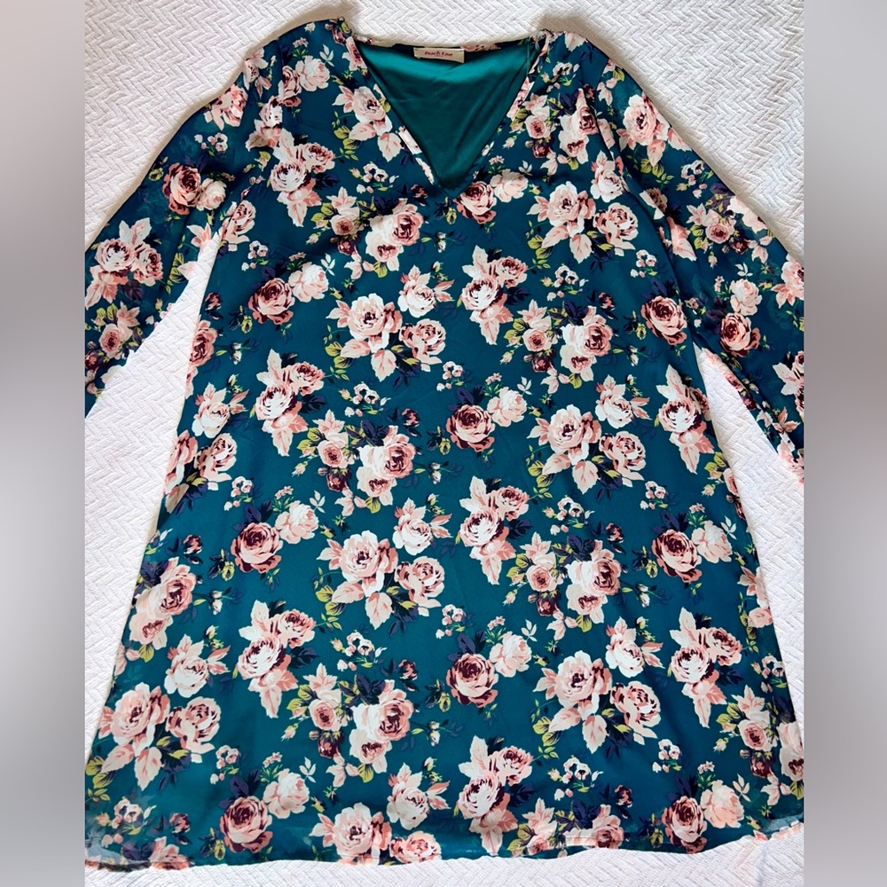 Peach Love Dress, size Large